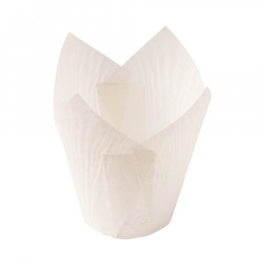 Muffinformen - Tulpenform - Weiß - Großpackung - Decora - 400 Stück Muffinformen - Tulpenform - Weiß - Großpackung - Decora - 400 Stück