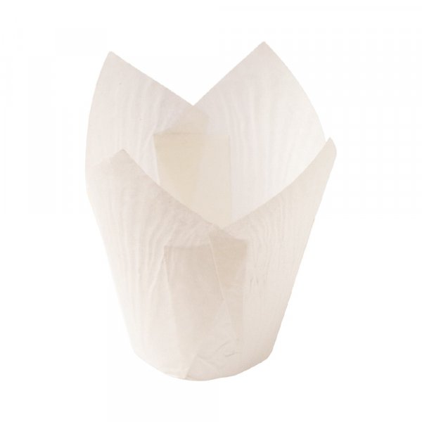 Muffinformen - Tulpenform - Weiß - Großpackung - Decora - 400 Stück Muffinformen - Tulpenform - Weiß - Großpackung - Decora - 400 Stück