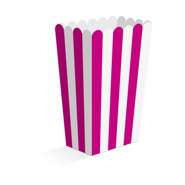 Snackboxen - Pink - 6,3 × 4,4 × 13,5 cm - 8er-Packung Snackboxen - Pink - 6,3 × 4,4 × 13,5 cm - 8er-Packung