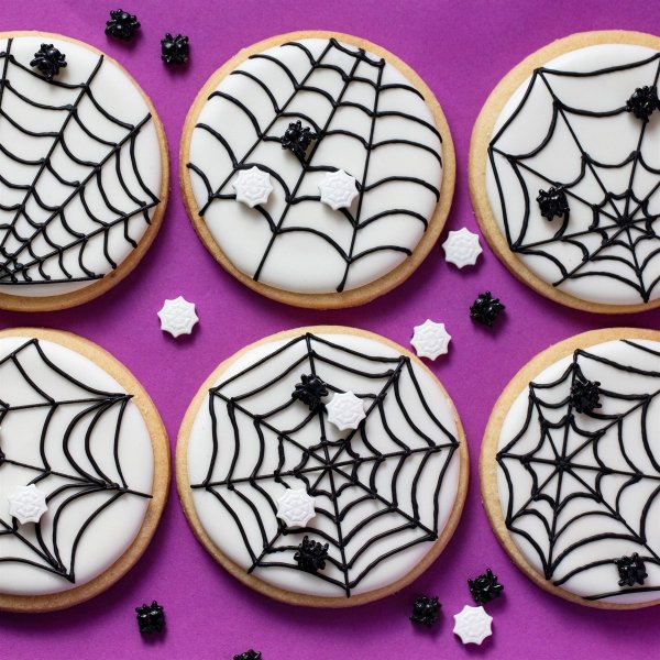 Streuselmischung - Schwarz/Weiß - Halloween - Spinnen - PME - 25 g Streuselmischung - Schwarz/Weiß - Halloween - Spinnen - PME - 25 g