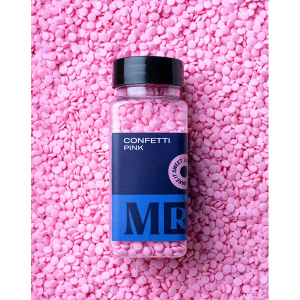 Mr. Cake Streusel - Konfetti-Rosa - 85 g Mr. Cake Streusel - Konfetti-Rosa - 85 g