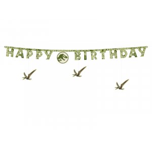 Happy Birthday Banner Jurassic World - Mix Happy Birthday Banner Jurassic World - Mix