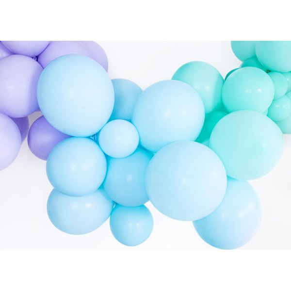 Pastellballons - Premium 27 cm - Hellblau - 10er-Pack