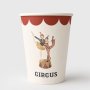 Pappbecher - Zirkus - Lavendelblau - 8er-Pack Pappbecher - Zirkus - Lavendelblau - 8er-Pack