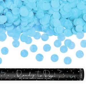 Konfettikanone - Gender Reveal - Blau Konfettikanone - Gender Reveal - Blau