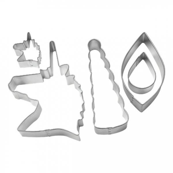 Ausstecher - Kit - Einhorn - 5er-Pack