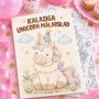 Ausmalbilder - Festliches Einhorn - 8 Motive - A4 Ausmalbilder - Festliches Einhorn - 8 Motive - A4