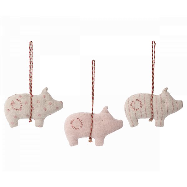 Christbaumkugel - Weihnachtsdekoration Schwein - Maileg