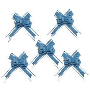 Dekorative Rosetten - Blau - 5er-Pack Dekorative Rosetten - Blau - 5er-Pack