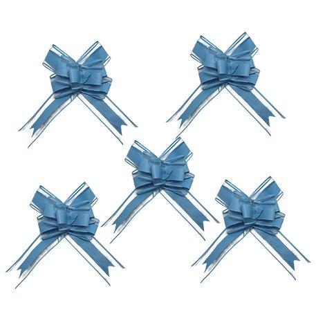Dekorative Rosetten - Blau - 5er-Pack Dekorative Rosetten - Blau - 5er-Pack