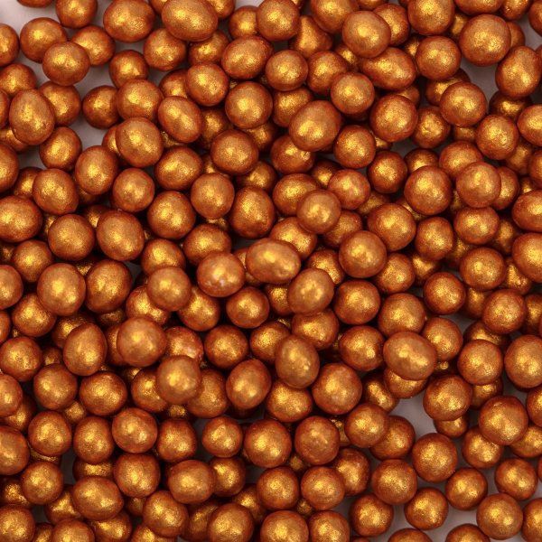 Zuckerperlen - Gold - 4 mm - PME - 74 g Zuckerperlen - Gold - 4 mm - PME - 74 g