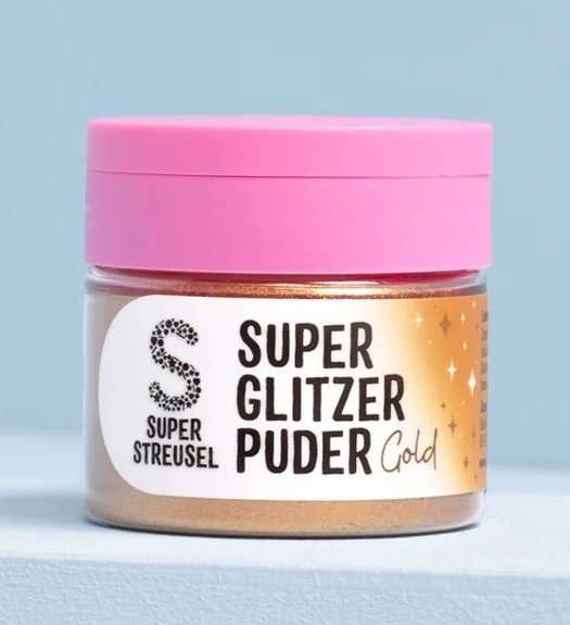 Super Glitzerpulver - Gold - Super Streusel - 10g