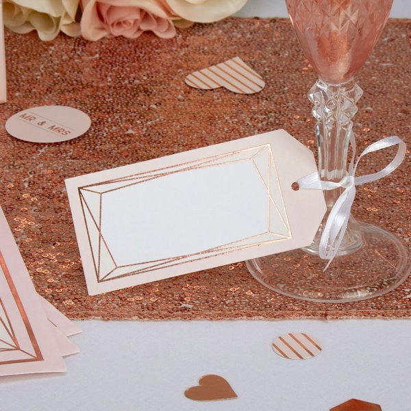 Tags - Gro - Geo Blush - 10er-Pack