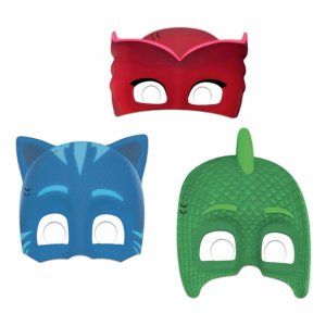 Pappmasken - Die PJ Masks - 6er-Packung Pappmasken - Die PJ Masks - 6er-Packung
