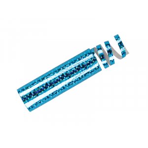 Holografische Streamer - Hellblau - 3,8 m Holografische Streamer - Hellblau - 3,8 m