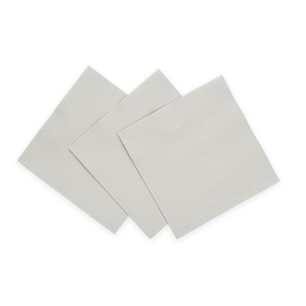 Servietten - Silber - 33 x 33 cm - 20er-Packung Servietten - Silber - 33 x 33 cm - 20er-Packung