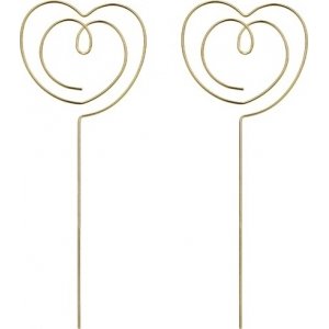 Tortenaufsatz - Herzen - Gold - 2er-Pack Tortenaufsatz - Herzen - Gold - 2er-Pack