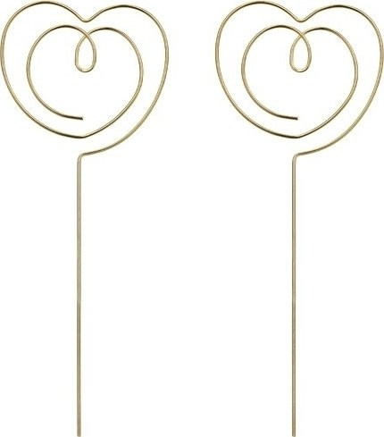 Tortenaufsatz - Herzen - Gold - 2er-Pack Tortenaufsatz - Herzen - Gold - 2er-Pack