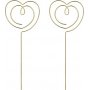 Tortenaufsatz - Herzen - Gold - 2er-Pack Tortenaufsatz - Herzen - Gold - 2er-Pack