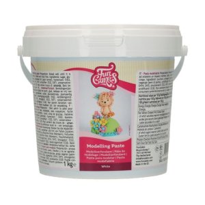 Modellierpaste - Weiß - 1 kg - Großpackung - FunCakes Modellierpaste - Weiß - 1 kg - Großpackung - FunCakes
