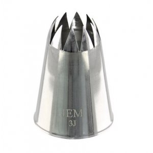 Tüll Nr. 3J - JEM - Großer gebogener Stern Tüll Nr. 3J - JEM - Großer gebogener Stern