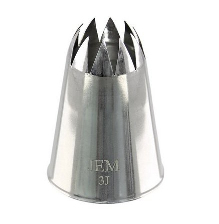 Tüll Nr. 3J - JEM - Großer gebogener Stern Tüll Nr. 3J - JEM - Großer gebogener Stern