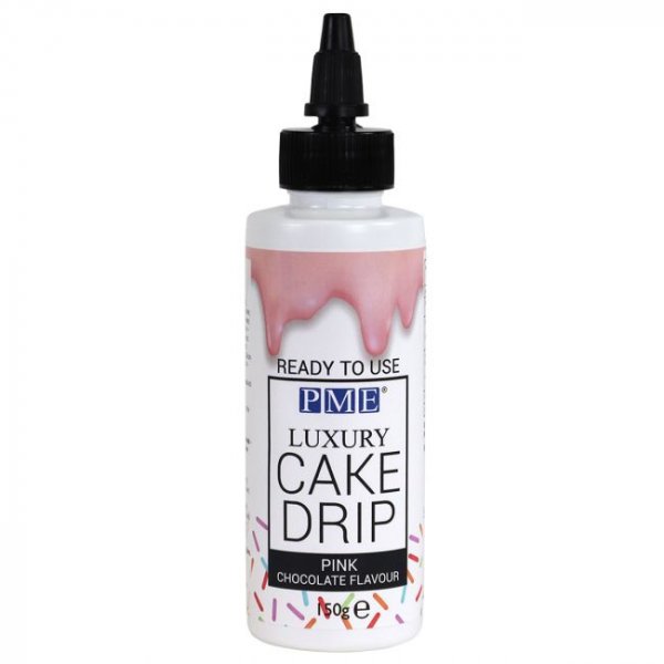 PME Cake Drip - Rosa Schokolade PME Cake Drip - Rosa Schokolade