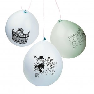 Luftballons - Bullerbyn 6er-Pack 30cm Luftballons - Bullerbyn 6er-Pack 30cm