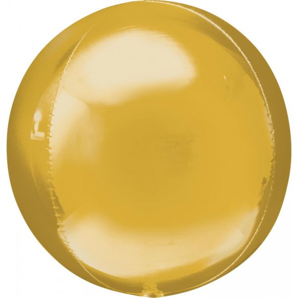 Folienballon - Globus - Gold