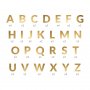 Buchstabenbanner - DIY - Goldmetallic