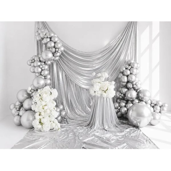 Ballon - Glänzend - Silber - 100 cm Ballon - Glänzend - Silber - 100 cm