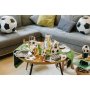 Servietten mit Fu�ballmotiv - Schwarz - 16er-Packung