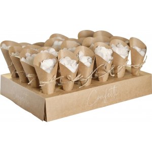 Konfetti-Kegel - Basteln - 24er-Pack Konfetti-Kegel - Basteln - 24er-Pack