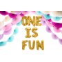 Buchstabenballons - Gold - 35 cm