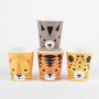 Kleine Pappbecher - Mini Félins - 8er-Pack Kleine Pappbecher - Mini Félins - 8er-Pack