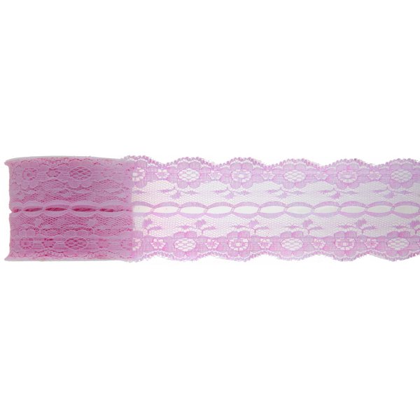 Spitzenband - 50 mm - Rosa Spitzenband - 50 mm - Rosa