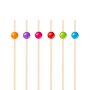 Snack- und Getränkesticks - Verschiedene Farben - 12 cm - 25 Stück Snack- und Getränkesticks - Verschiedene Farben - 12 cm - 25 Stück