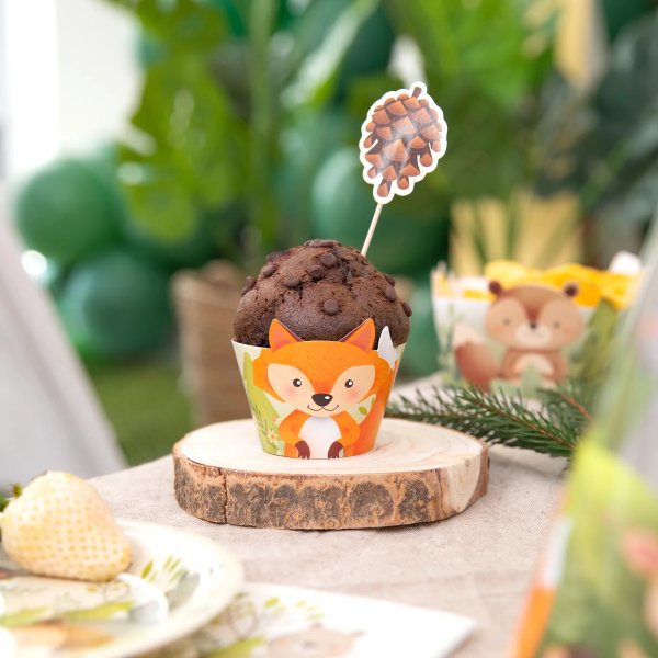 Muffinformen - Freunde des Waldes - 6er-Packung Muffinformen - Freunde des Waldes - 6er-Packung