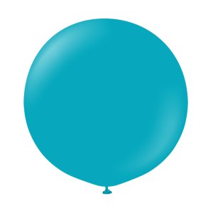 Luftballons, einfarbig - Premium 60 cm - Türkis - 2er-Pack Luftballons, einfarbig - Premium 60 cm - Türkis - 2er-Pack