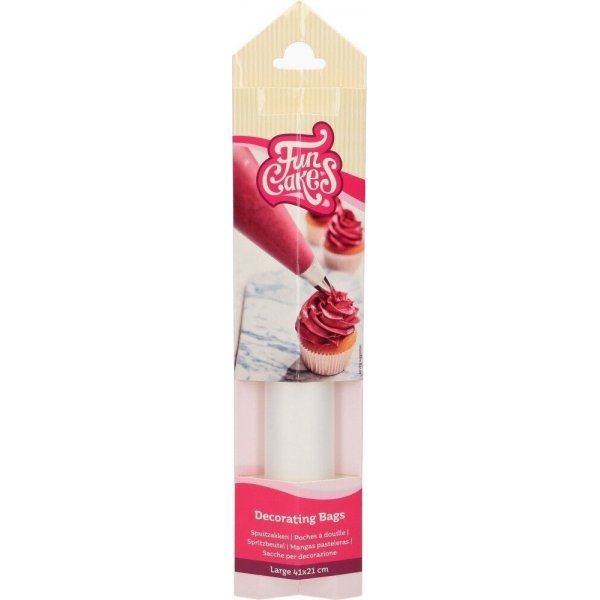 Spritzbeutel - Funcakes - 41 cm - 10er-Pack Spritzbeutel - Funcakes - 41 cm - 10er-Pack