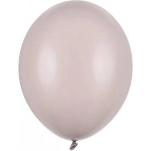 Pastellballons - Premium 27 cm - Warmgrau - 10er-Pack