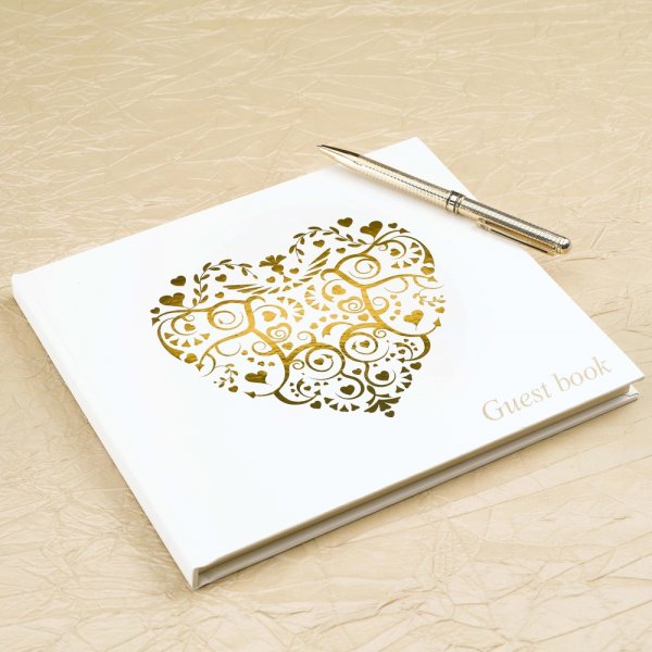 Gstebuch - Goldenes Herz
