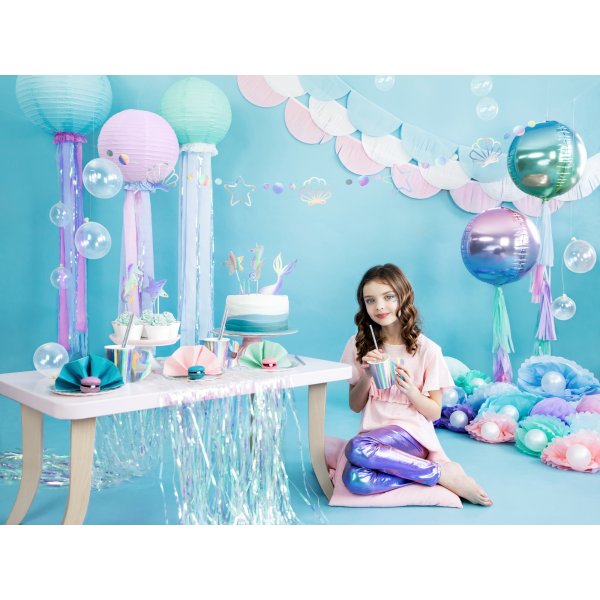 Pappteller - Seashell - Mermaid Party - 6er-Pack