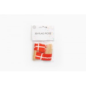 Partypicks D�nemark - 50er-Packung