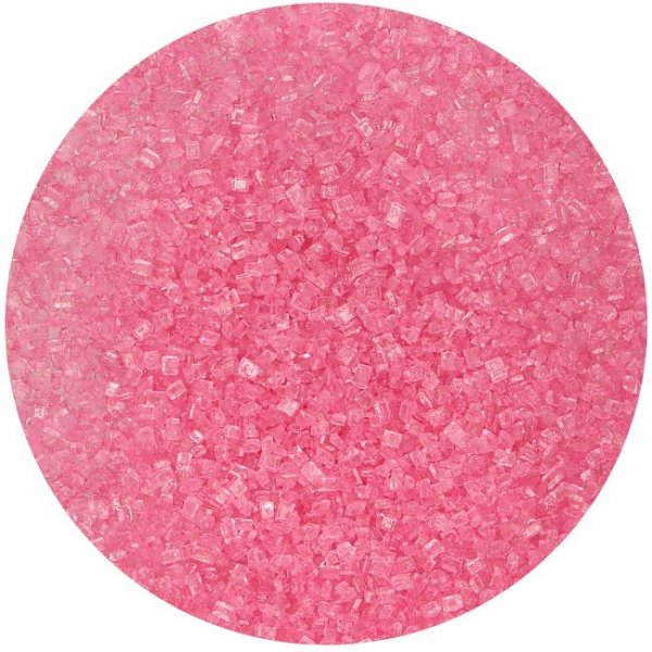 Zuckerkristalle - Rosa