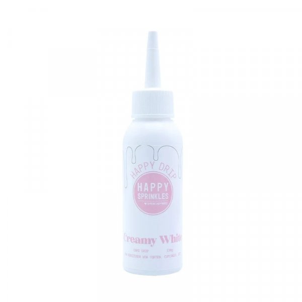 Happy Drip - Cremeweiß - Happy Sprinkles - 130 g Happy Drip - Cremeweiß - Happy Sprinkles - 130 g