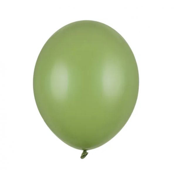 Pastellballons - Premium 27 cm - Rosmaringrn - 10er-Pack