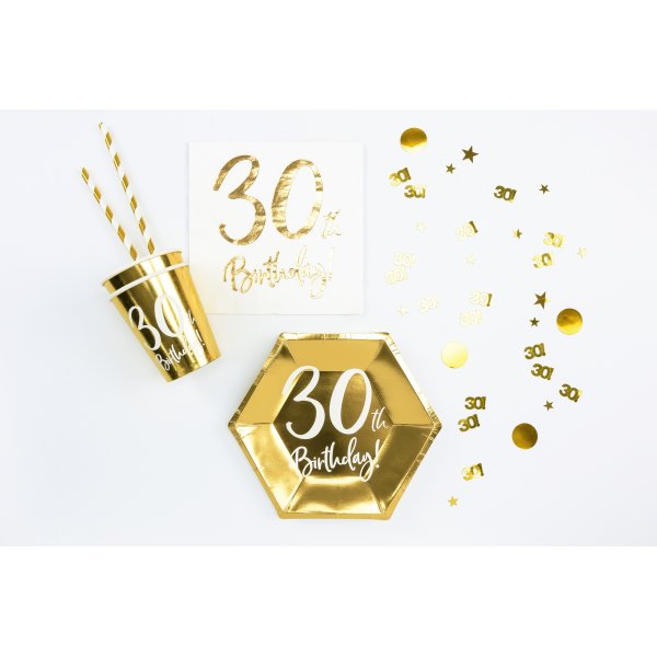 Konfetti - 30 - Gold