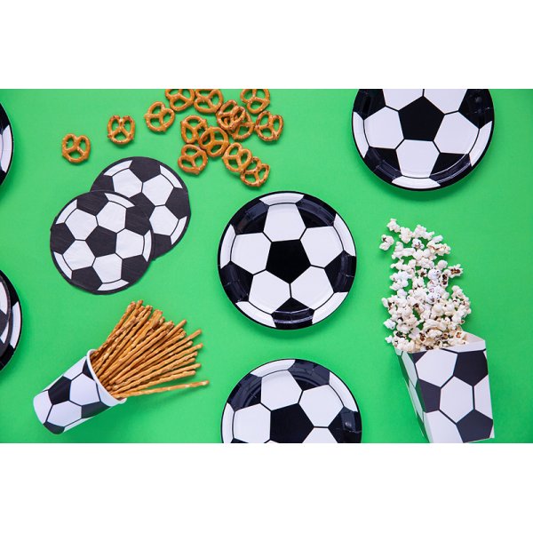Dessertteller - Football Party - 6er-Pack