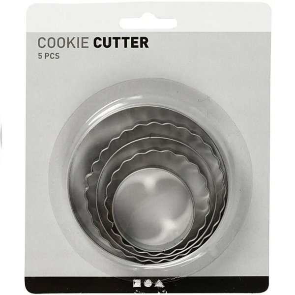 Ausstecher - 5er-Pack - Kreise